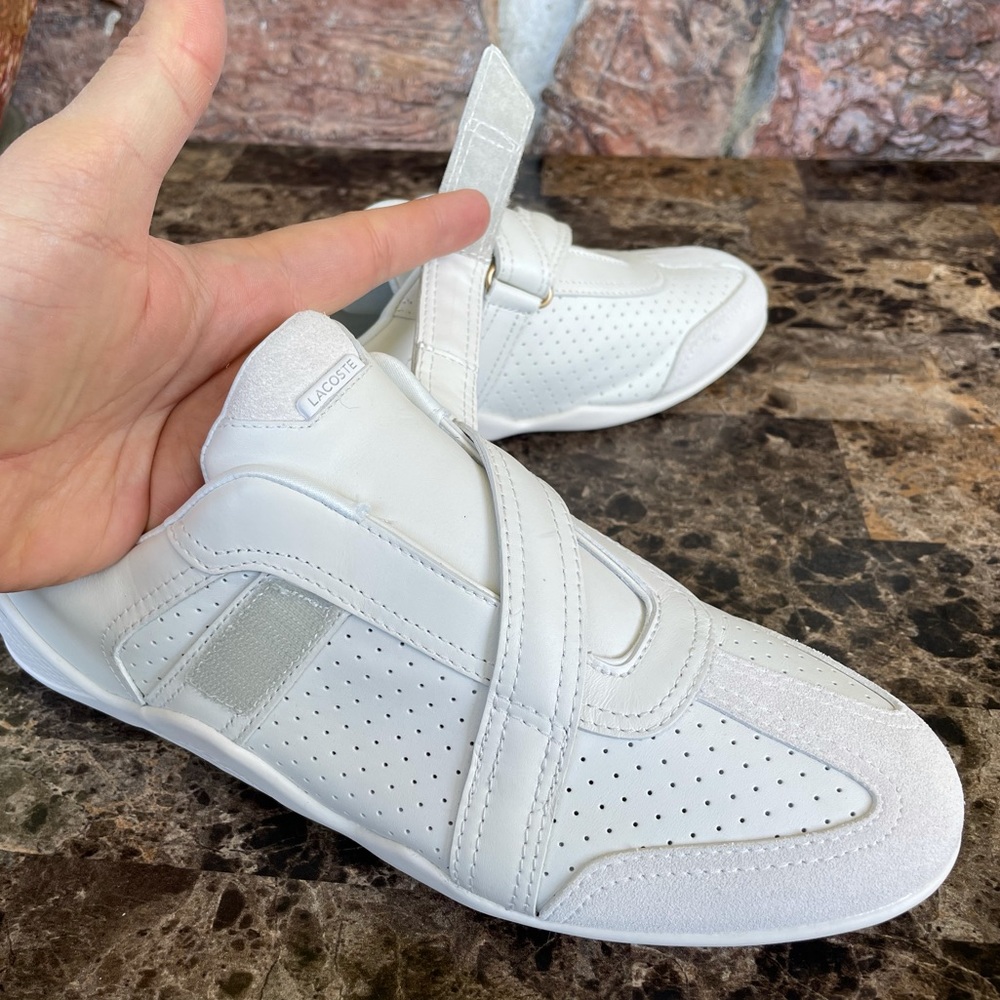 NEW Lacoste Women's Hapona Strap Casual Sneakers - Picture 2 of 16
